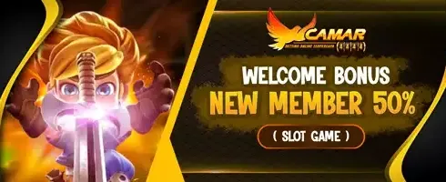 Bonus Welcome Member Baru 100% banner
